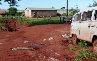 IVINHEMA: Acidente grave deixa 9 feridos e um animal morto na MS-141