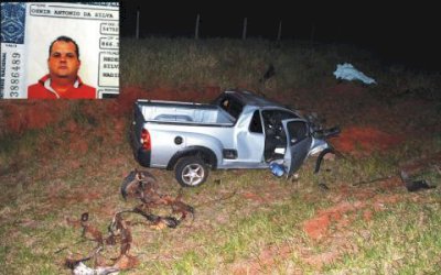 Homem morre em acidente envolvendo Carretas e Montana entre Ivinhema e Naviraí
