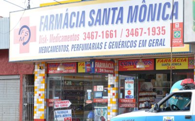 Bandidos levaram mais de R$ 50 mil em assalto a Farmácia no centro de Fátima do Sul