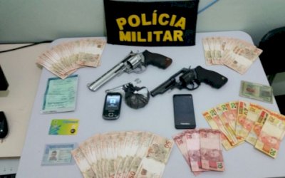 Polícia Militar e Defron prendem trio acusado de tráfico e formação de quadrilha em Fátima do Sul