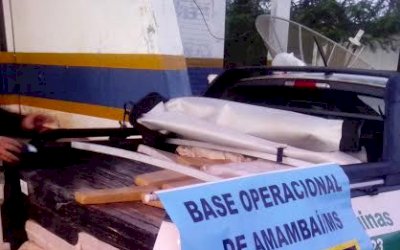 Carga de maconha que vinha para Nova Andradina é apreendida na fronteira