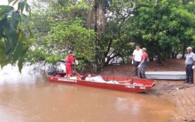 FÁTIMA DO SUL: Corpo de Bombeiros encontra jovem que pulou da ponte no Rio Dourados