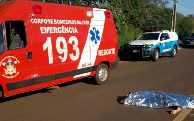 Empresário de Fátima do Sul morre atropelado enquanto fazia caminhada