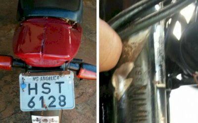 IVINHEMA: Jovem com moto adulterada é preso pela PM
