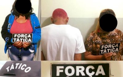 FÁTIMA DO SUL: Trio é preso com drogas,mulher levava substância em genitária