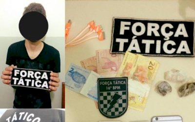 FÁTIMA DO SUL: Autor de furto de bicicletas avaliado em 15 mil é detido por tráfico