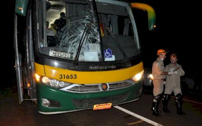 Ciclista morre atropelado por ônibus na MS-376, em Fátima do Sul