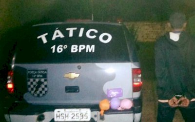 Fátima do Sul: Jovem é preso ao ser flagrado com 'haxixe marroquino'