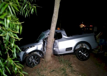 Homem morre após bater veículo em árvore na MS-147, próximo a Culturama