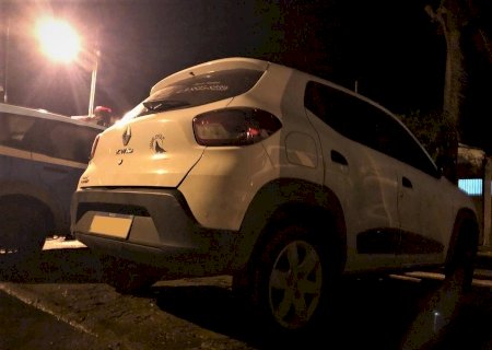BATAYPORÃ - PM detém três jovens com carro de aplicativo tomado de assalto