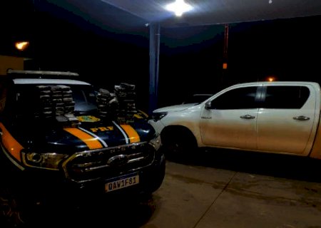 Cocaína avaliada em mais de R$ 10 milhões é apreendida pela PRF