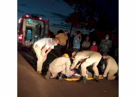 FÁTIMA DO SUL: Grave acidente deixa mulher desacordada