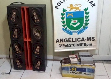 ANGÉLICA: PM apreende som após perturbação do sossego