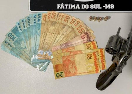 FÁTIMA DO SUL: Dois homens são presos em flagrante após negociação por arma de fogo