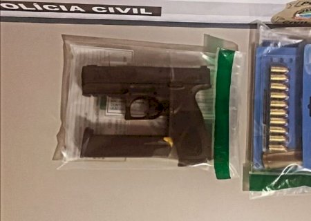 BATAYPORÃ: Homem tem pistola apreendida após crime de ameaça