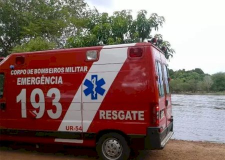 FÁTIMA DO SUL: Bombeiros localizam no Rio Dourado corpo de homem que estava desaparecido desde domingo