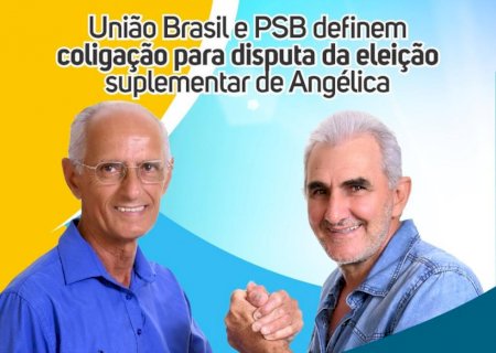 União Brasil e PSB definem coligação para disputa da eleição suplementar de Angélica