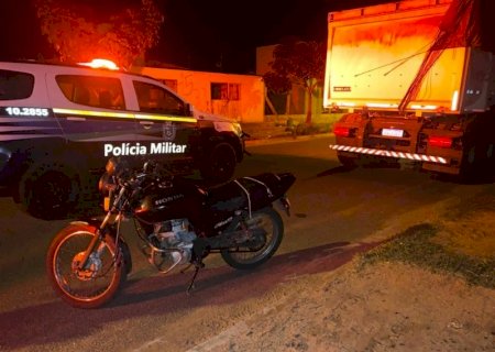 NAVIRAÍ: Policia Militar recupera moto e bicicleta furtadas