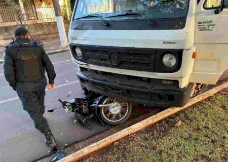 Acidente deixa motociclista gravemente ferido em MS