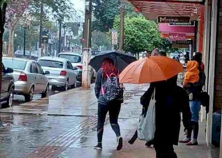 Chuva e tempestade são esperadas nesta terça em Mato Grosso do Sul