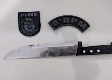 ANGÉLICA: PM conduz homem à Delegacia por porte de arma e Violência doméstica em Ipezal
