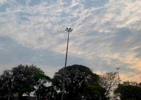Sábado será de calor com possibilidade de chuva e ventania em algumas áreas de MS