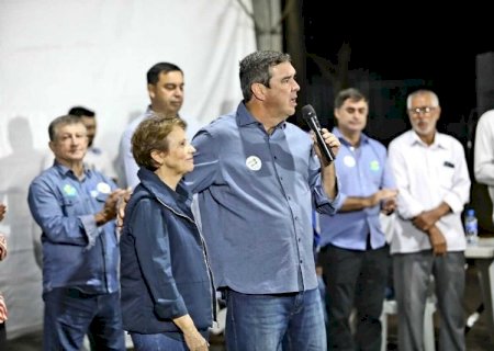 Em Deodápolis, Glória de Dourados, Jatei, Fátima do Sul  Riedel recebe o apoio da população