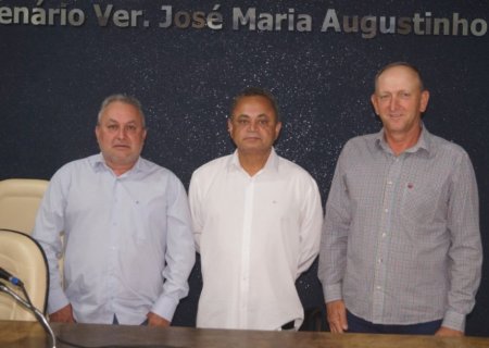 NOVO HORIZONTE DO SUL: Vereador Ademir é reeleito presidente da câmara