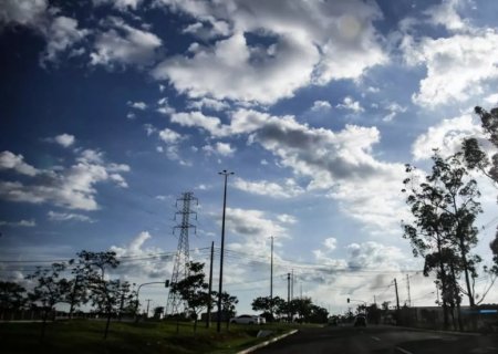 Tempo volta a ficar estável e previsão é de até 35ºC em MS para esta quarta-feira