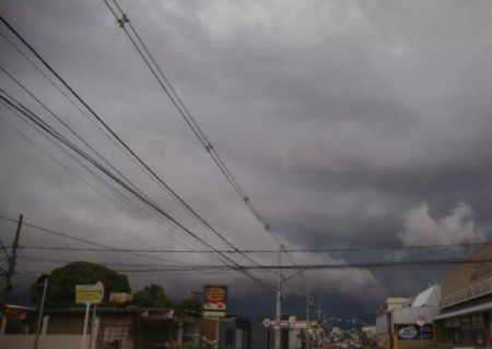 Chuva ameniza calor e MS começa segunda-feira com temperaturas em queda