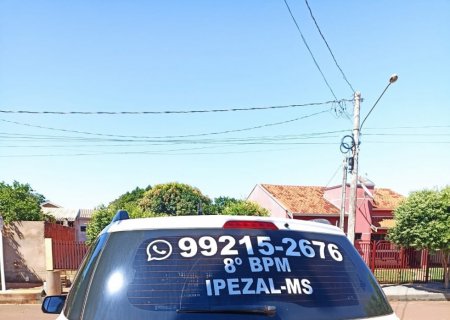 ANGÉLICA: Polícia Militar conduz duas pessoas para a delegacia por vias de fato em Ipezal