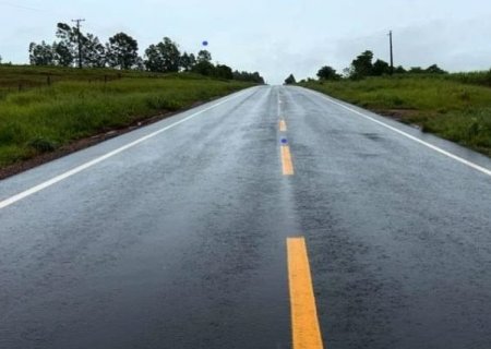 Obra em rodovia de Glória de Dourados que encurta viagem ao Paraná está em fase final