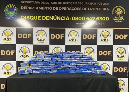 FÁTIMA DO SUL: Veículo que seguia com maconha para a Bahia é apreendido pelo DOF