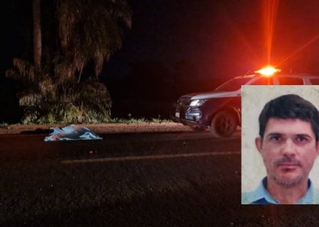 Funcionário da Sanesul morre após colisão envolvendo moto e caminhonete entre Dourados e Fátima do Sul