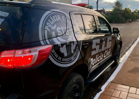 FÁTIMA DO SUL: Em menos de 48 horas, Polícia Civil prende autor de roubo e o receptador da moto subtraída