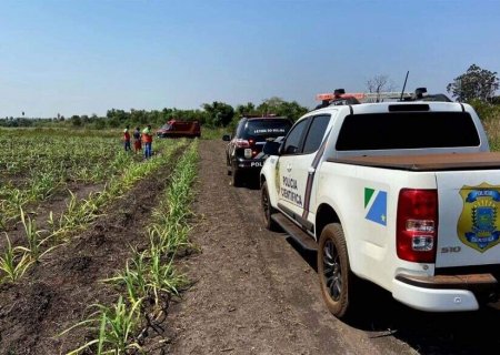 Corpo de homem em decomposição é encontrado em valeta em Fátima do Sul