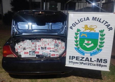 ANGÉLICA: Polícia Militar de Ipezal apreende mercadorias de contrabando e descaminho avaliadas em 33 mil reais