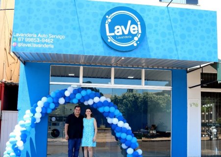 IVINHEMA: Município ganha a primeira lavanderia express a “Lavei Lavanderia”