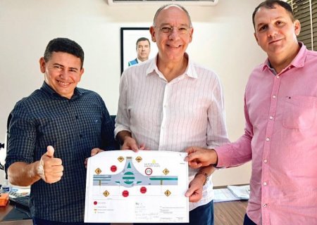 NOVO HORIZONTE DO SUL: Prefeito Guga articula melhorias estratégicas para município com secretário da SEILOG