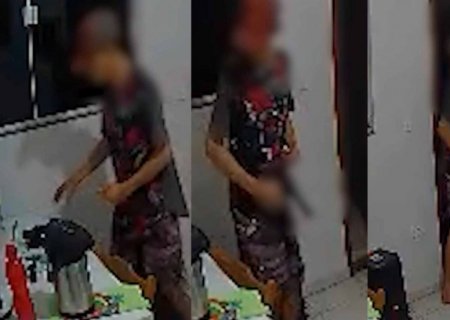 Ladrão é flagrado furtando pistola de policial penal; veja vídeo