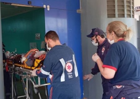 Atropelada por caminhão, Vitória Eduarda perde perna, mas deixa UTI em Dourados