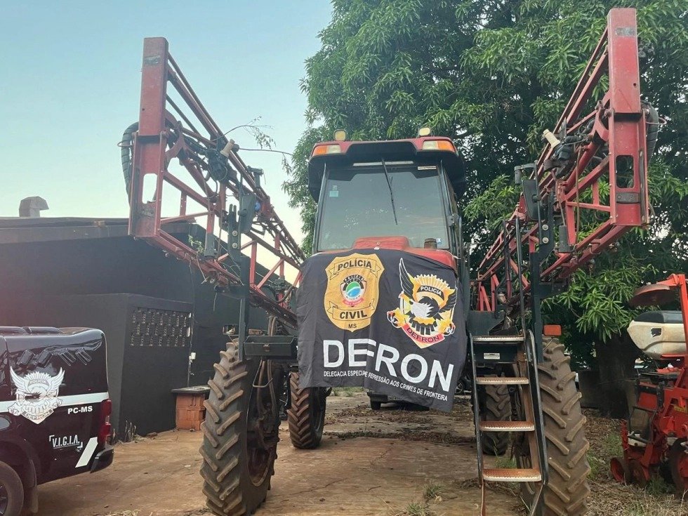 Defron recupera maquinários agrícolas avaliados em R$ 1 milhão em ...