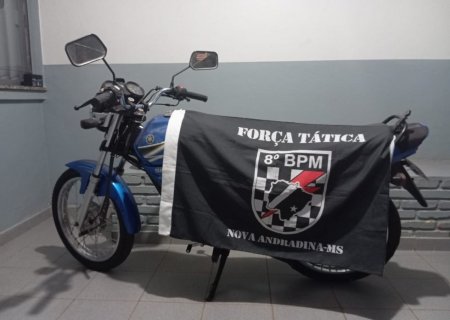 BATAYPORÃ: Força Tática prende homem após arrombar dois imóveis e furtar motocicleta