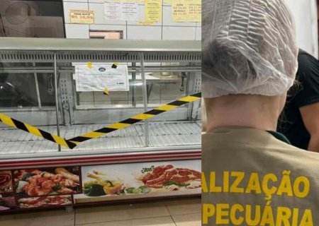 ANGÉLICA: Procon-MS fecha açougue de mercado com produtos vencidos