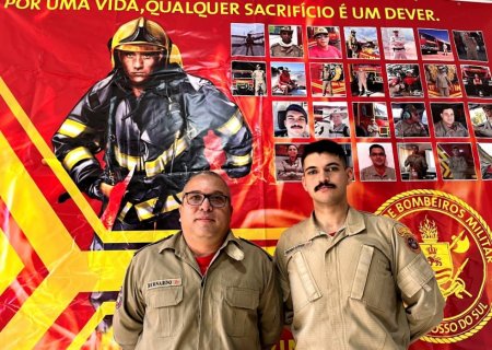IVINHEMA: Tio e Sobrinho vivenciam histórias no Dia Nacional do Corpo de Bombeiros