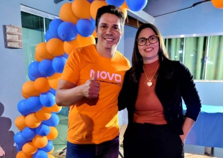 ANGÉLICA: NOVO confirma Emilio da Farmácia para prefeito e Katia Sorvete para vice em “chapa pura”