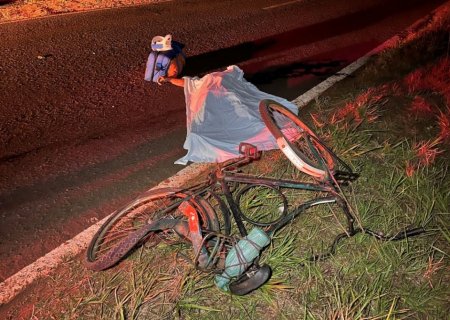 IVINHEMA: Grave acidente na MS-141 mata ciclista