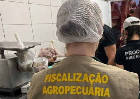 Fiscalização do Procon de MS fecha açougue de mercado, apreende cigarros e bebidas em Angélica e Novo Horizonte do Sul