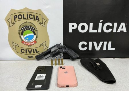NAVIRAÍ: Polícia Civil cumpre mandado de busca e apreensão domiciliar e homem é preso