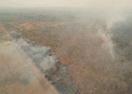 Seca em MS intensifica incêndios florestais e trabalho de combate em todos os biomas